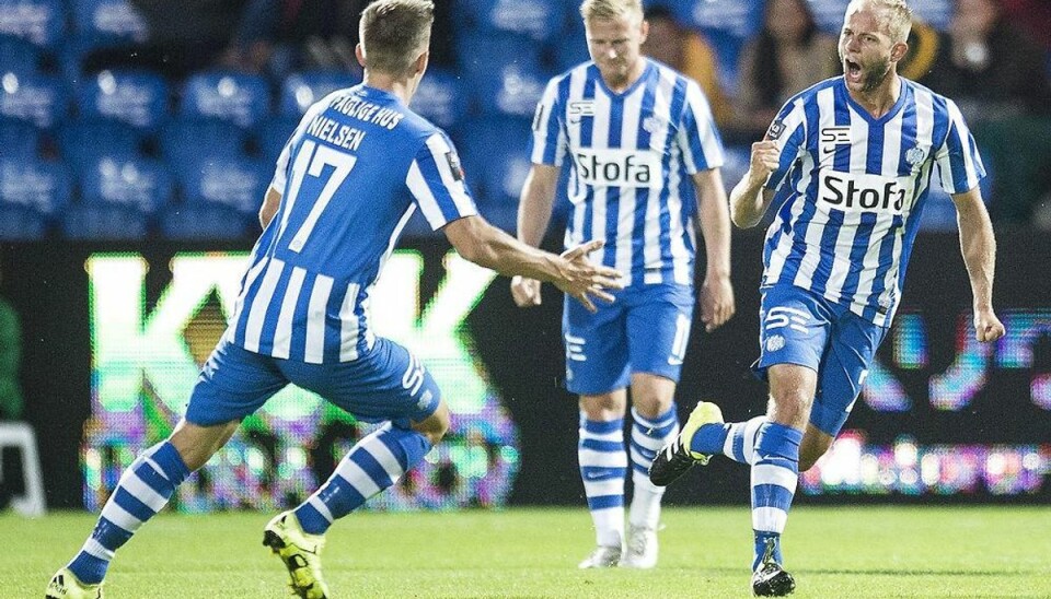 Esbjerg fik point mod FCMs rotationshold Foto: Claus Fisker/Scanpix.