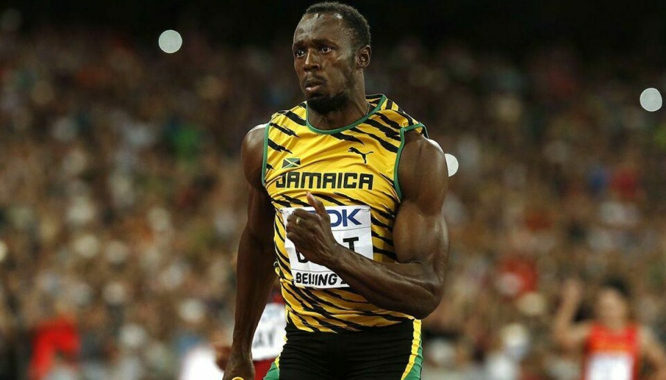 Usain Bolt. Foto: ADRIAN DENNIS/Scanpix.