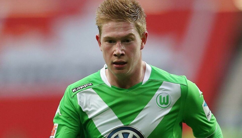 Officielt: De Bruyne skifter Bendtner ud med Manchester Kevin De Bruyne. Foto: RONNY HARTMANN/Scanpix.