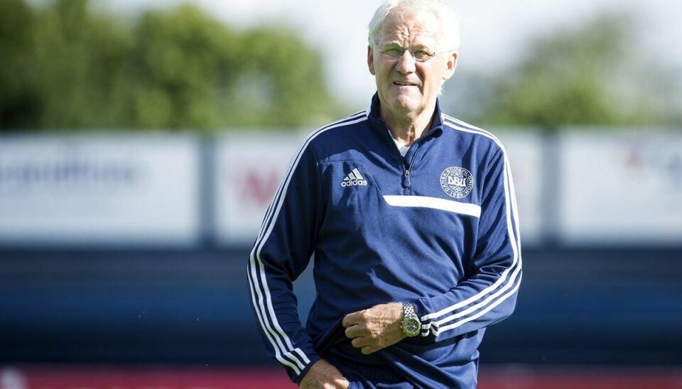 Olsen ser ikke venstre back som et problem Morten Olsen. Foto: Jens Nørgaard Larsen/Scanpix.