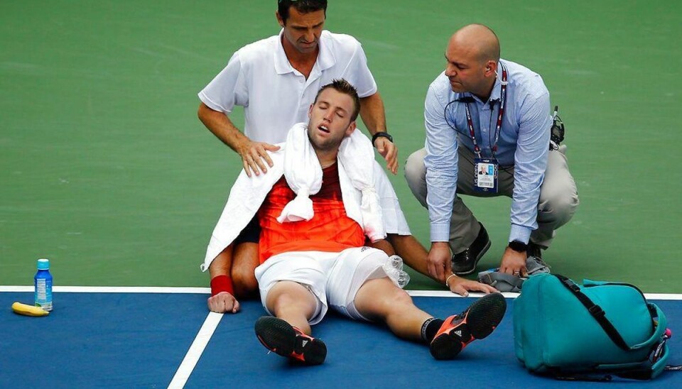 Nye varmeofre får kritik til at blusse op ved US Open Foto: AL BELLO/Scanpix.