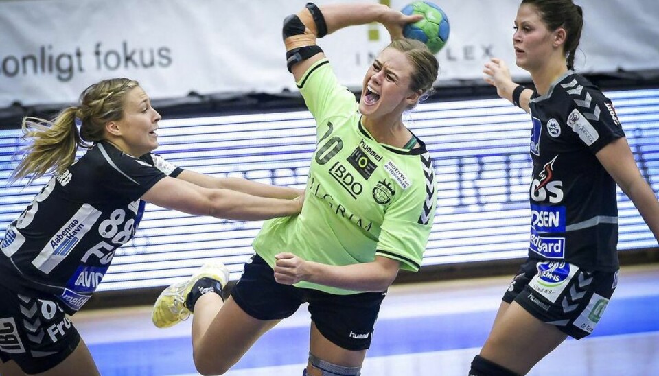 Sønderjyske fik ikke et ben til jorden i Aarhus Foto: Axel Schütt/Scanpix.