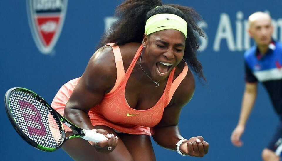 Serena Williams mærket af presset Serena Williams. Foto: JEWEL SAMAD/Scanpix.