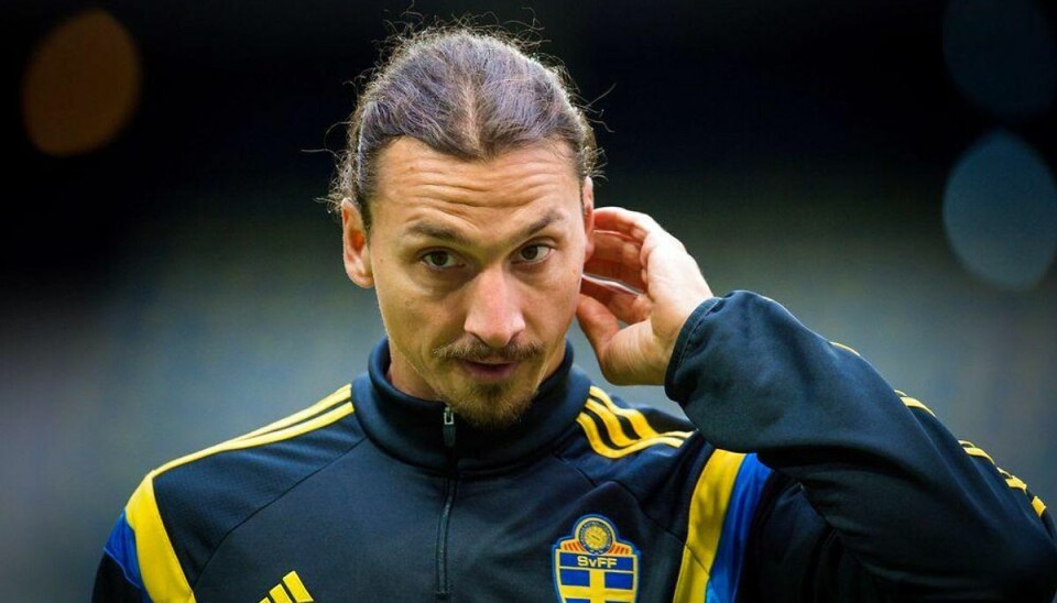 Zlatan Ibrahimovic. Foto: JONATHAN NACKSTRAND/Scanpix.