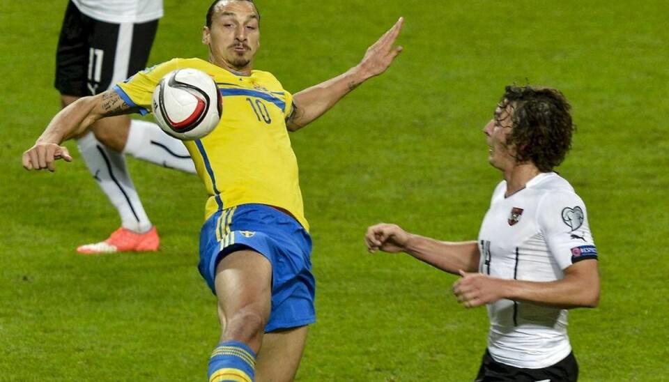 Zlatan Ibrahimovic. Foto: Scanpix.