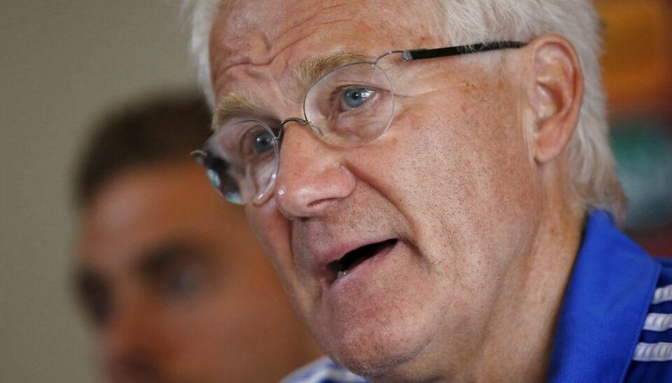 Olsen husker nederlag til Armenien: -Noget af det værste Morten Olsen. Foto: DAVID MDZINARISHVILI/Scanpix.
