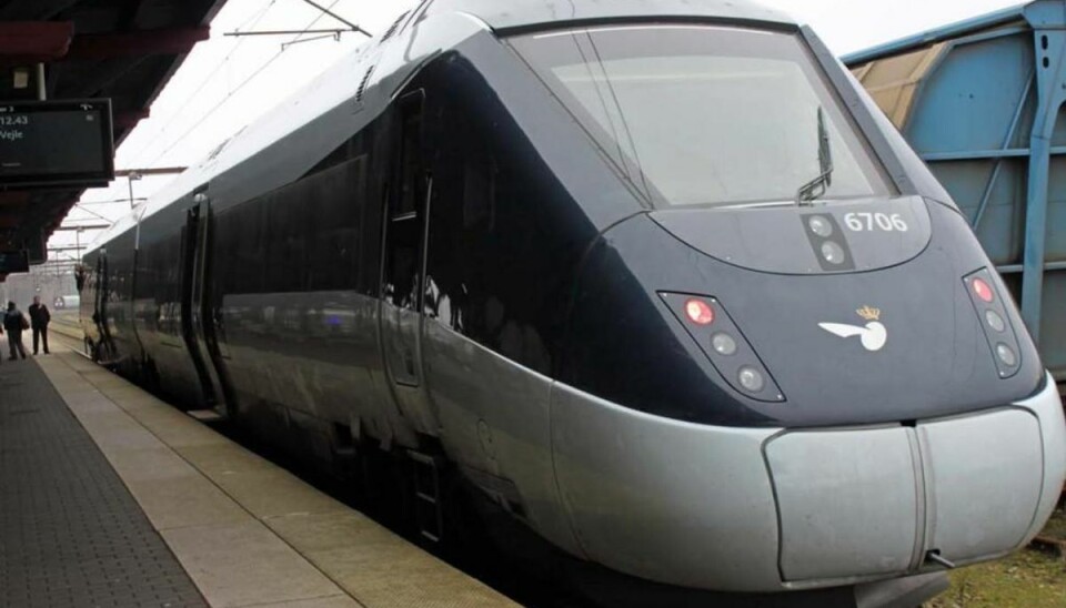 DSB indstiller al togtrafik mellem Danmark og Tyskland Arkivfoto: Elo Christoffersen.