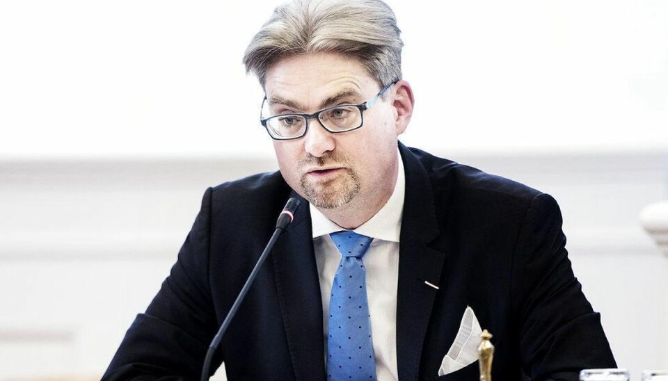 S: Søren Pind har ikke styr på flygtninge-situationen Justitsminister Søren Pind (V). Arkivfoto: Liselotte Sabroe/Scanpix.