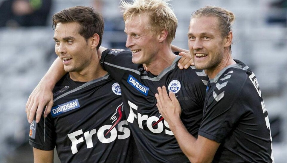 AGF-Sønderjyske Målskorere til 0-1 Thomas Dalgaard. Foto: Scanpix.