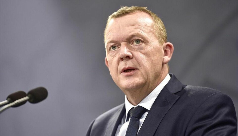 S: -Vi vil ikke redde Løkkes regering Statsminister Lars Løkke Rasmussen. Foto: Niels Ahlmann Olesen/Scanpix (Arkivfoto)