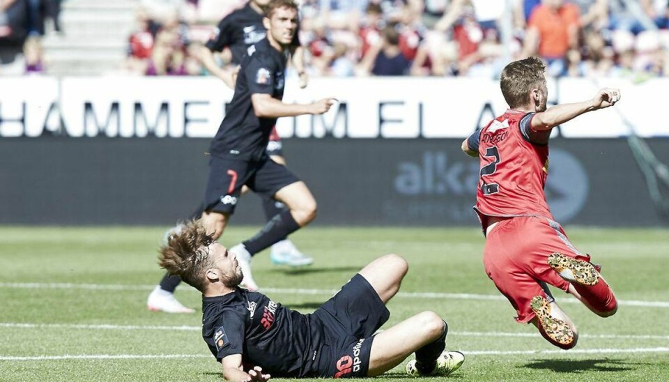 FC Midtjylland skuffer hjemme mod FCN FC Midtjylland smed alle tre point, da FC Nordsjælland søndag eftermiddag var på besøg. Foto: Scanpix.