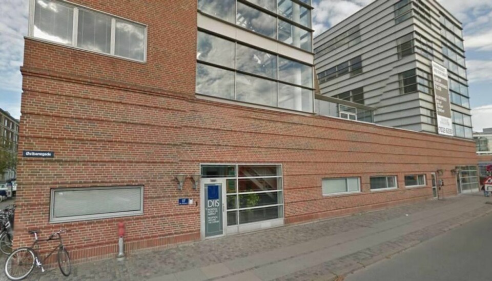 DIIS protesterer kraftigt mod provins-flytning DIIS protesterer voldsomt over flytning til Aarhus. Foto: Google Streetview