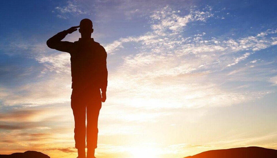 Soldat med PTSD kan ikke få pension En Balkanveteran kan ikke få pension, selv om han har PTSD. Foto: Scanpix