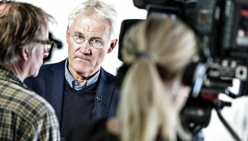 Morten Olsen udtager Sisto og Kahlenberg Landstræner Morten Olsen Olsen. Foto: Bax Lindhardt/Scanpix (Arkivfoto)