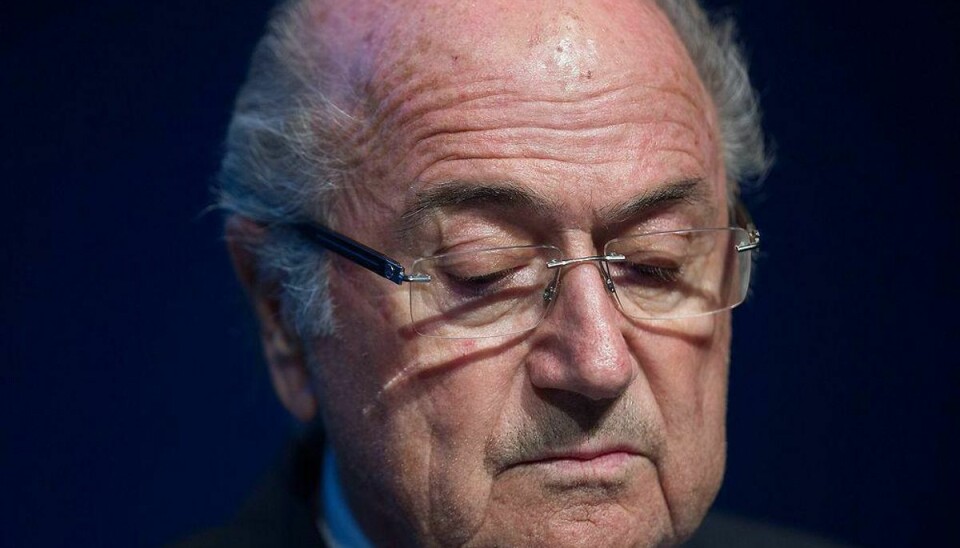 FIFAs suspenderede præsident Sepp Blatter nægter at give op uden kamp. Foto: VALERIANO DOMENICO/Scanpix