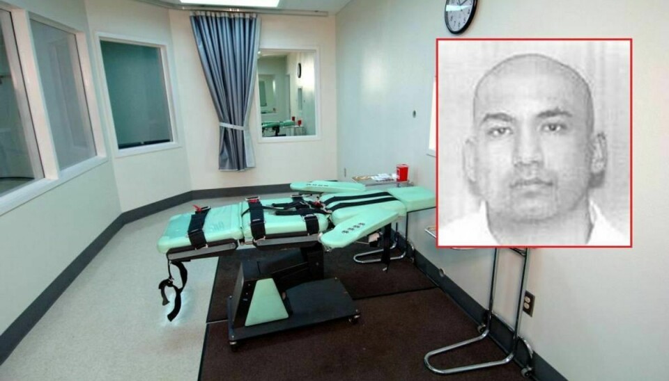 Juan Garcia plyndrede døende mand for otte dollars efter at have skudt ham tre gange i hovedet. Nu skal han selv dø. Texas henretter ham i dag tirsdag. Foto: Wikipedia.