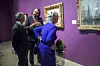 Hendes Majestæt Dronning Margrethe indviede kunstmuseet Aros’ store Monet-udstilling. Foto: Scanpix