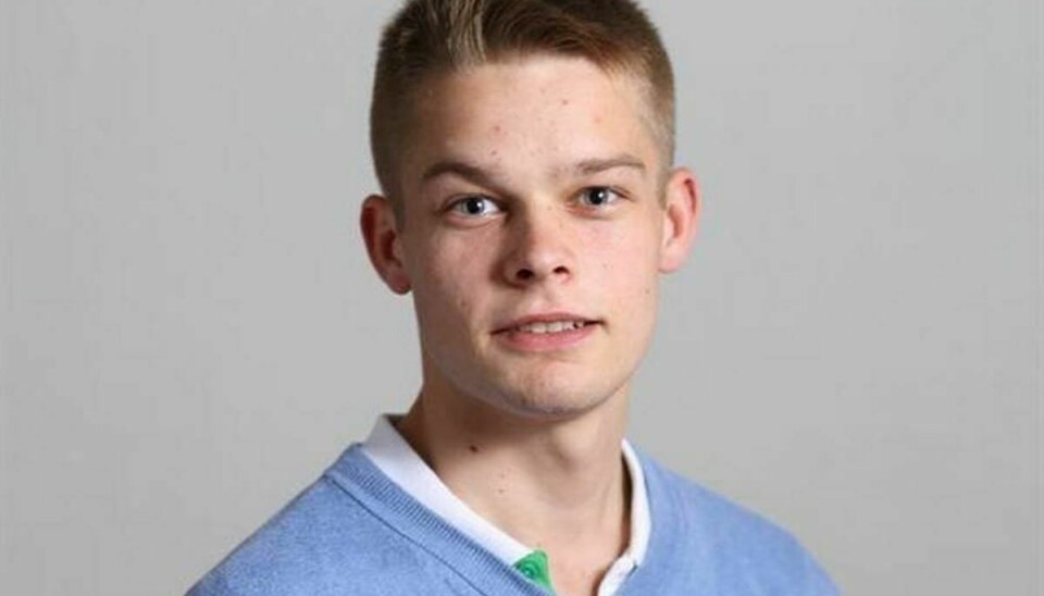 21-årige Frederik Mathias Haahr druknede efter en bytur i Aalborg. Arkivfoto: Politiet.
