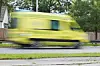 Tre personer er kørt med ambulance efter en voldsom trafikulykke. Foto: Colourbox.com (Modelfoto)