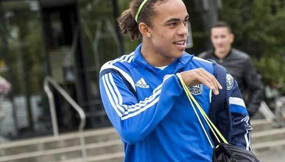 Yussuf Poulsen i formfremgang: Nu mangler jeg bare mål Foto: Anders Kjærbye/Scanpix.