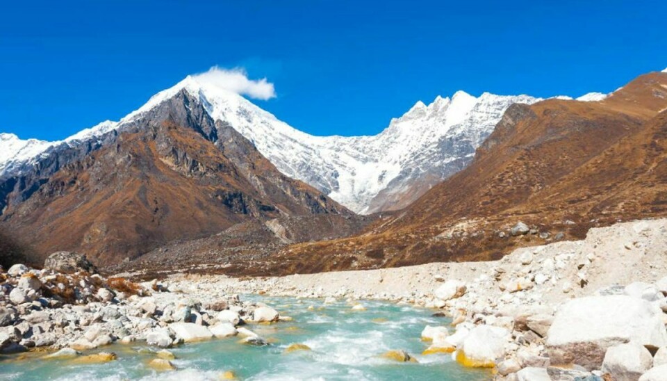 Turen skulle være gået til den billedskønne Langtang-dal i Himalayas bjerge. Men klageren kom aldrig afsted. Foto: Scanpix