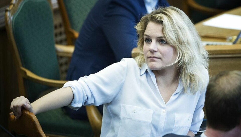 EL: Dagpengeaftale et gigantisk løftebrud Enhedslisten’s Johanne Schmidt-Nielsen. Foto: Jens Nørgaard Larsen/Scanpix (Arkivfoto)