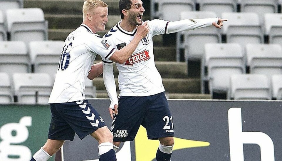 Oprykningen har været god ved AGF AGFs seneste resultat bærer præg af opryknignen til Superligaen. Foto: Scanpix