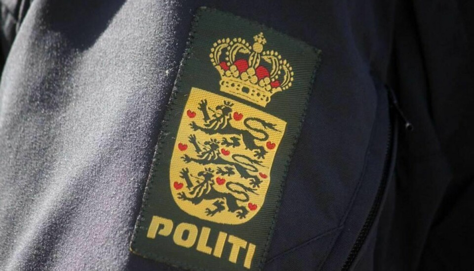 Mand med skarpladt pistol forsøger at flygte Foto: Elo Christoffersen (Arkivfoto).