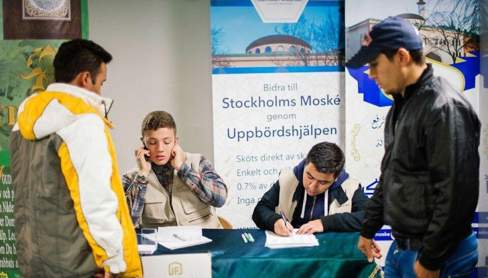 Sverige gør klar til asylstramninger Flere svenskere vil begrænse antallet af asylansøgere. Foto: JONATHAN NACKSTRAND/Scanpix