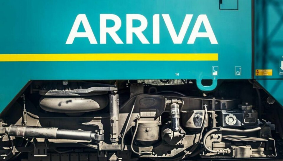 Tog kørt af skinnerne – flere spor spærret Et Arriva-tog er blevet afsporet ved stationen i Herning. Foto: Arriva