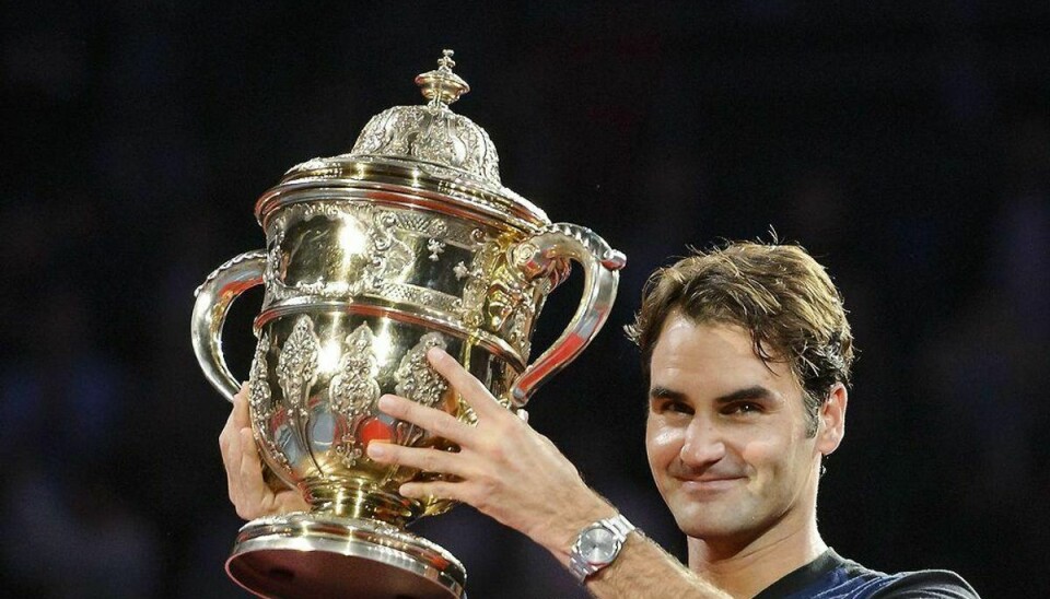 Roger Federer. Foto: FABRICE COFFRINI/Scanpix.