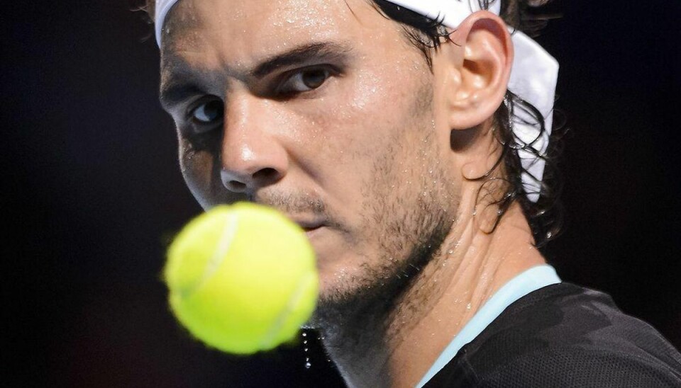 Federer og Nadal i finalebrag: Gensyn efter 22 måneder Rafael Nadal. Foto: FABRICE COFFRINI/Scanpix.