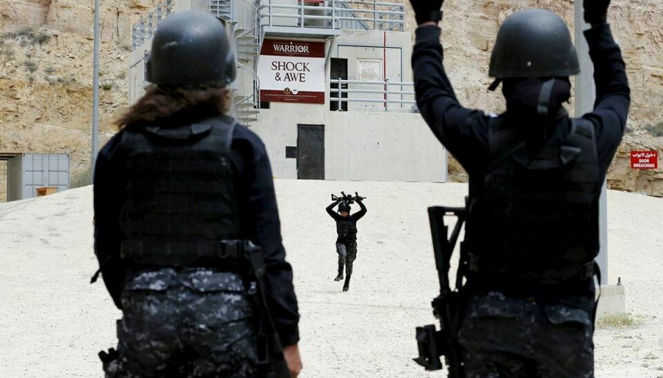 Jordansk politimand har dræbt to amerikanere og en sydafrikaner. ARKIVfoto: Muhammad Hamed/Scanpix