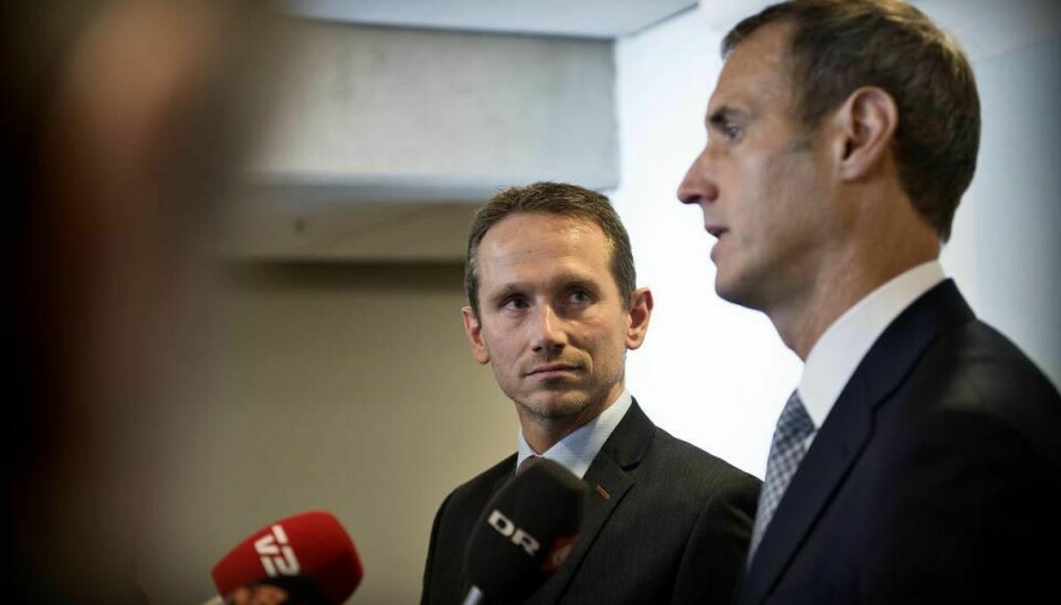 Udenrigsminister Kristian Jensen mener ikke, at chefen for Europol laver ja-propaganda. Foto: Niels Meilvang/Scanpix
