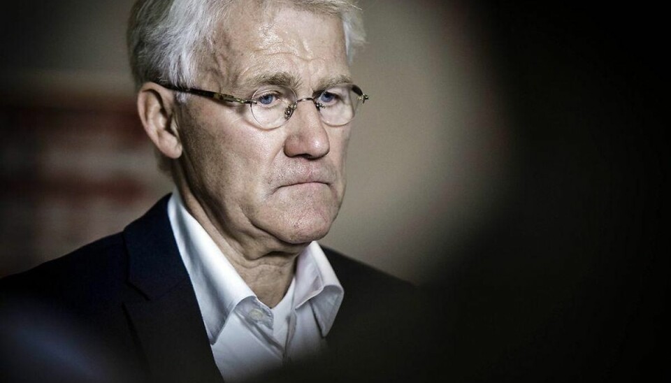 Svenskere forundret over Morten Olsen inden EM-gyseren Foto: Thomas Lekfeldt/Scanpix.