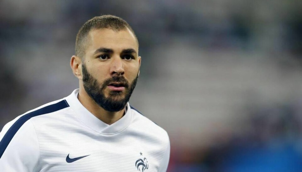 Sex og afpresning: Real Madrid-stjerne er arresteret Karim Benzema er anholdt i en sag om afpresning. Arkivfoto: Valery Hache/Scanpix