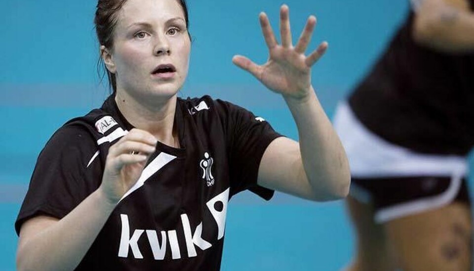 Klavs Bruun udtager Lotte Grigel i VM-bruttotruppen Lotte Grigel er udtaget til det danske landshold. Foto: Liselotte Sabroe/Scanpix (Arkivfoto)