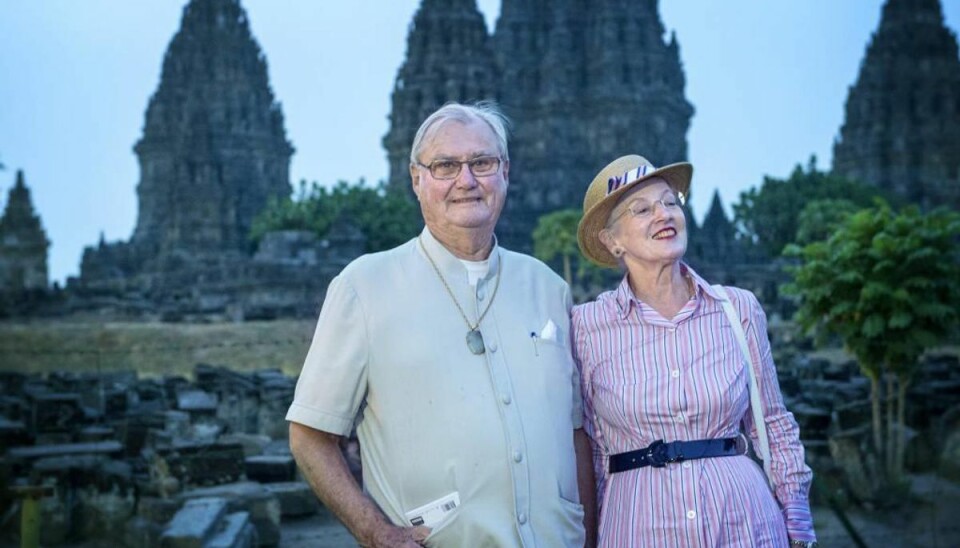 Regentparret fejrer dansk turisme Regentparret har netop været på statsbesøg i Indonesien. Foto: Jens Nørgaard Larsen/Scanpix
