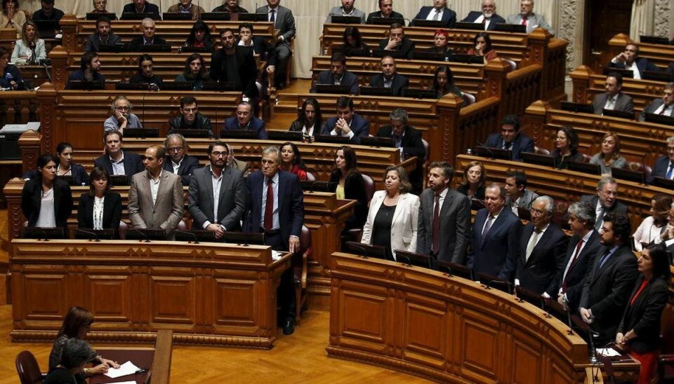 Flere medier skriver, at regeringen i Portugal er blevet væltet efter blot to uger på posten. Foto: Rafael Marchante/Scanpix