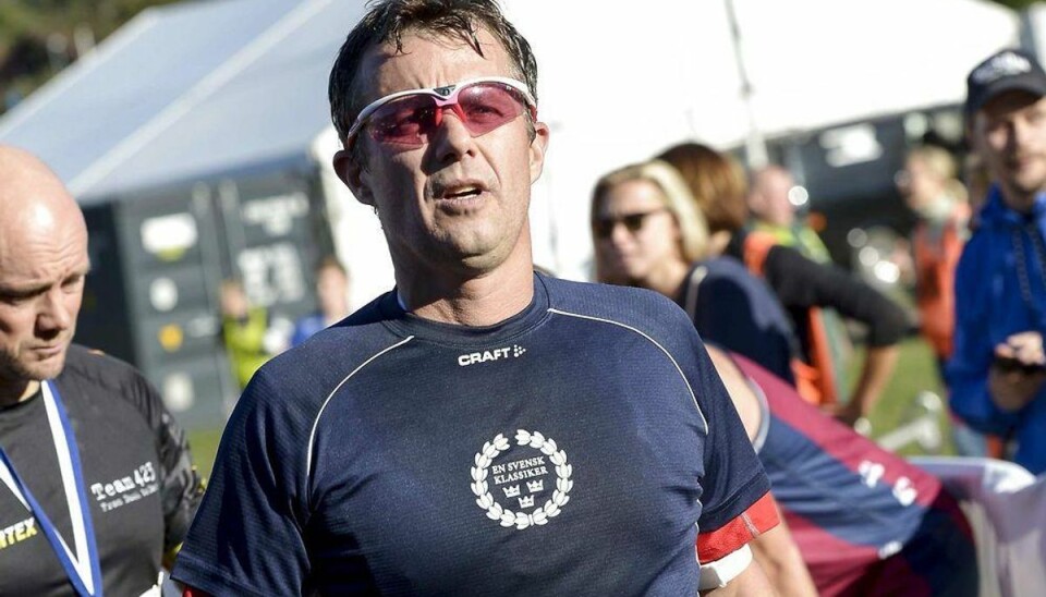 H.K.H. Kronprins Frederik har for nylig gennemført et klassisk svensk 30-kilometers løb. Men det er ikke nok. Nu sigter han efter et andet ekstrem-løb. Foto Janerik Henriksson/Scanpix