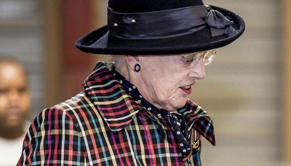 Dronning Margrethe tvunget til aflysning