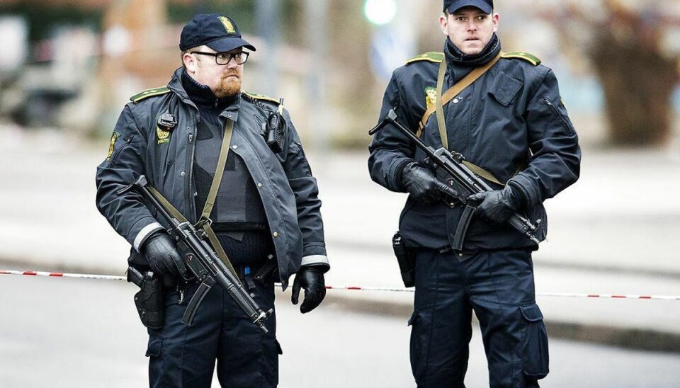 Rigspolitiet forhøjer beredskabet Foto: Claus Bech/Scanpix (Arkivfoto)