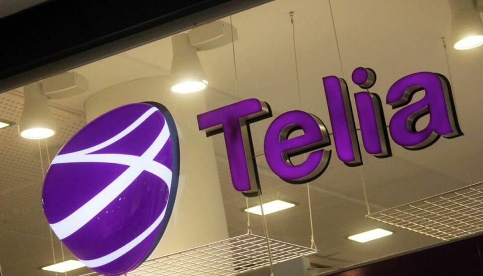 Telia henter 12.000 nye mobilkunder i Danmark Foto: Elo Christoffersen (Arkivfoto)