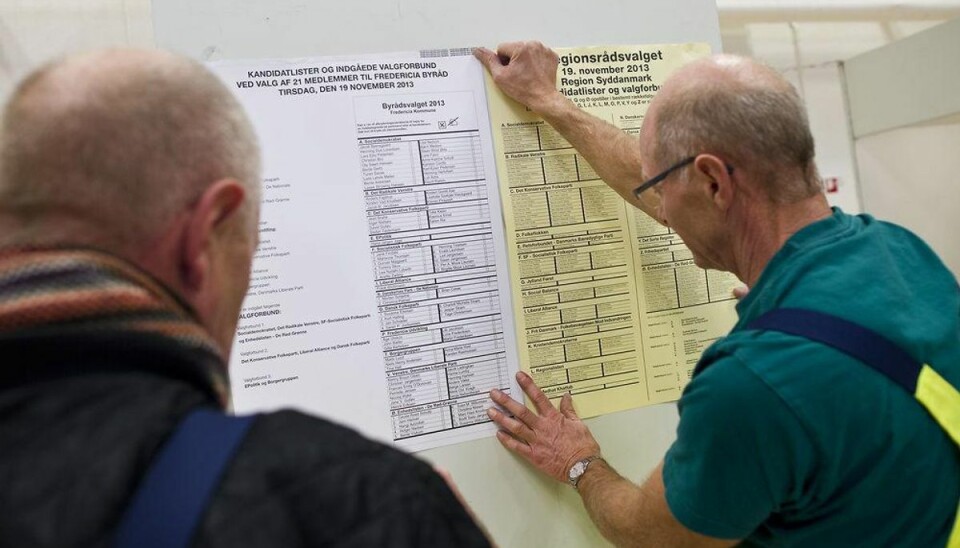 Så mange byrådsmedlemmer har skiftet parti I 2013 var der valg til byrådene rundt om i landet, og pr. den 10. november er i alt 69 af de valgte sprunget fra eget parti. Foto: scanpix