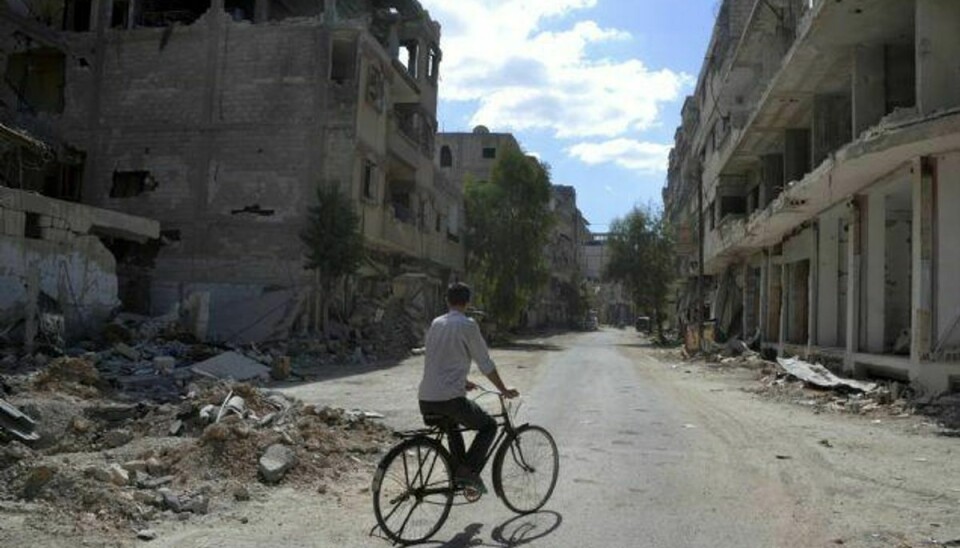 For den almindelige syrer er femårsdagen bare endnu en dag med krig, fortæller Anders Ladekarl, der er generalsekretær i Dansk Røde Kors og i Damaskus. Foto: Stringer/Reuters