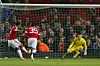 Anthony Martial scorede på straffespark mod Liverpool, men Manchester United røg ud af Europa League. Foto: Jason Cairnduff/Reuters