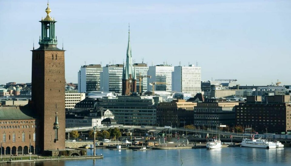 Stockholm er ifølghe opgørelse den klar mest drabelige hovedtsda i Norden – her begåes flere drab end i de andre nordiske hovedstæder tilsammen. Arkivfoto: Colourbox.