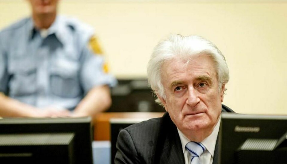 Radovan Karadzic. Foto: Robin van Lonkhuijsen/Scanpix