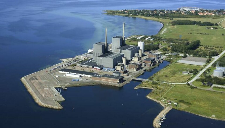 Skib med atomaffald går på grund ved Barsebäck