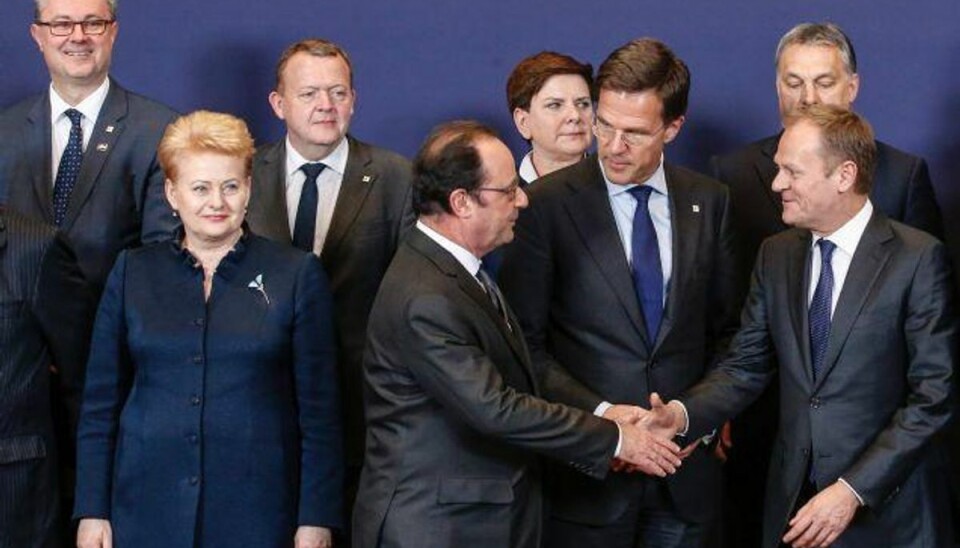 Rutte: Vi må respektere de hollandske vælgeres “nej” Mark Rutte og Holland sidder i øjeblikket for bordenden i EU. Arkiv. Foto: Thierry Roge/AFP